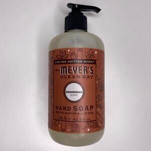Mrs. Meyers — Gingerbread Liquid Hand Soap — Holiday Limited Edition Scent — NEW